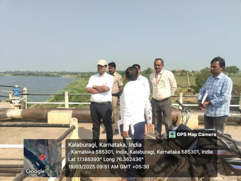 ಅಫಜಲಪೂರ ತಾಲೂಕಿನ ವಿವಿಧ ಬಹುಗ್ರಾಮ ಕುಡಿಯುವ ನೀರಿನ ಘಟಕಗಳಿಗೆ ಜಿ.ಪಂ. ಸಿ.ಒ.ಓ. ಅವರು ಭೇಟಿ ನೀಡಿ ಪರಿಶೀಲನೆ