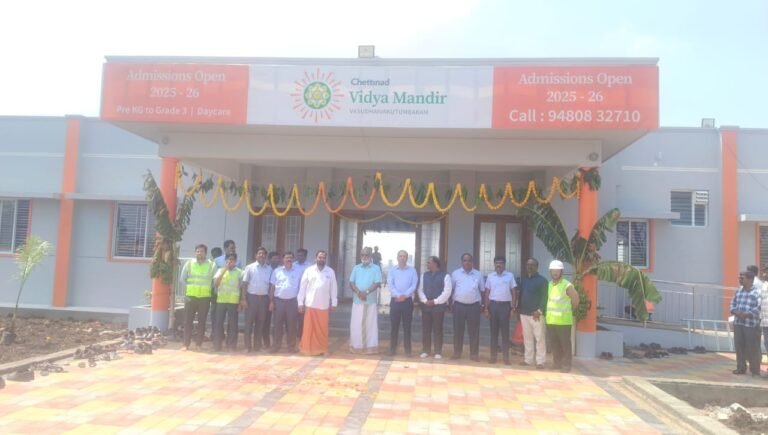 ಚಿಂಚೋಳಿ ತಾಲೂಕಿನ ಕಲ್ಲೂರ್ ರೋಡ್ ಗ್ರಾಮದ ಹತ್ತಿರ ಇರುವ ಚೆಟ್ಟಿನಾಡು ಸಿಮೆಂಟ್ ಕಂಪನಿ ವತಿಯಿಂದ ಚೆಟ್ಟಿನಾಡು ವಿದ್ಯಾ ಮಂದಿರ ಶಾಲೆ ನೂತನವಾಗಿ ಪ್ರಾರಂಭ ಮಾಡಲಾಯಿತು